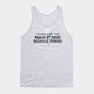 I Survived the Nashville 2020 Tornado Tank Top